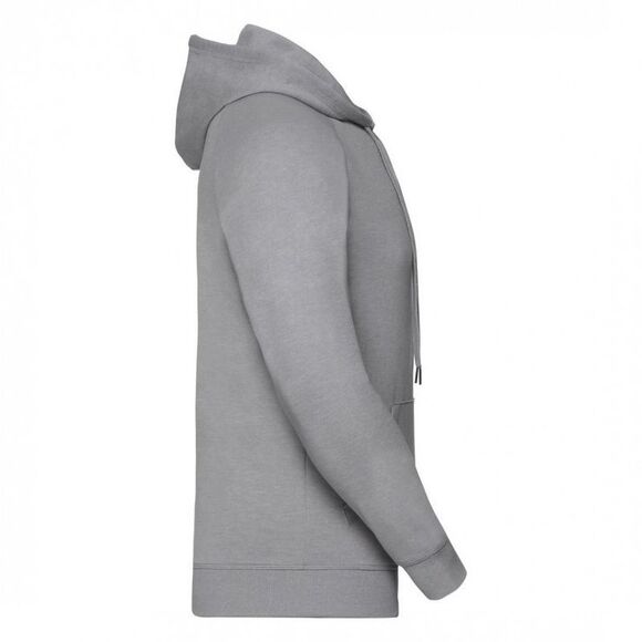 Russell Mens Authentic Full Zip  Sweatshirt / Hoodie XS-3XL / Light Oxford - Picture 3 of 6